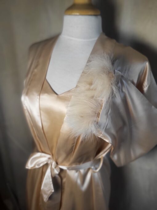 Ensemble 2 pièces plumes - Nuisette – Image 2